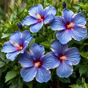 Гибискус садовый Блуминг Квин купить по цене от 259р. в интернет-магазине «Посадика» с доставкой почтой в в Лермонтове и по всей России – [изображение №1].