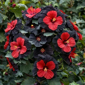 Гибискус Шиммеринг купить по цене от 720р. в интернет-магазине «Посадика» с доставкой почтой в в Лермонтове и по всей России – [изображение №1].