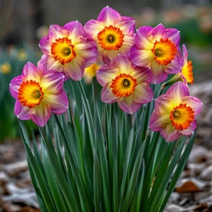 Нарцисс Файер Вотекс купить по цене от 2000р. в интернет-магазине «Посадика» с доставкой почтой в в Лермонтове и по всей России – [изображение №1].